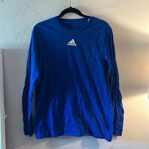 Blue Adidas Long Sleeve